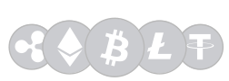 Metodo di pagamento Bitcoin, Ethereum, Litecoin, Ripple e Tether